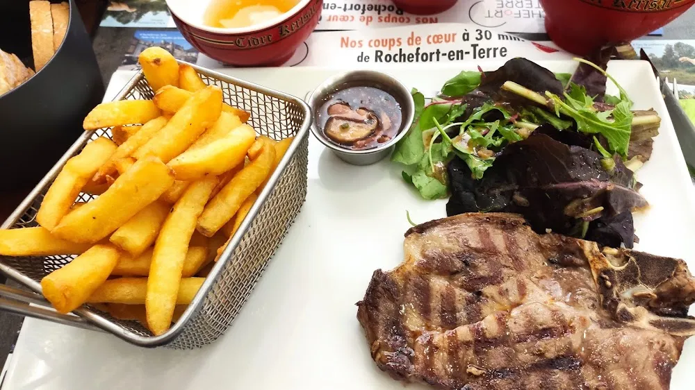 Côté de Porc Sauce Forestière