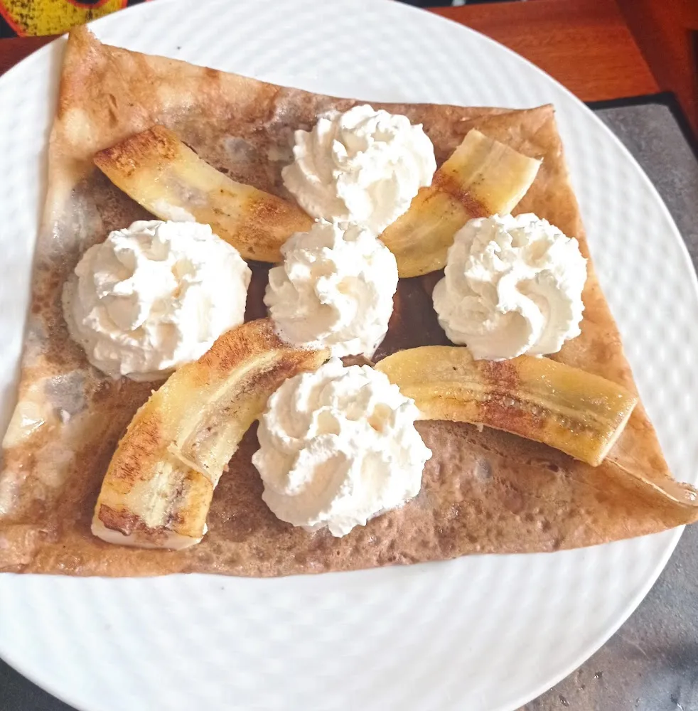 Crêpe Banane Chantilly