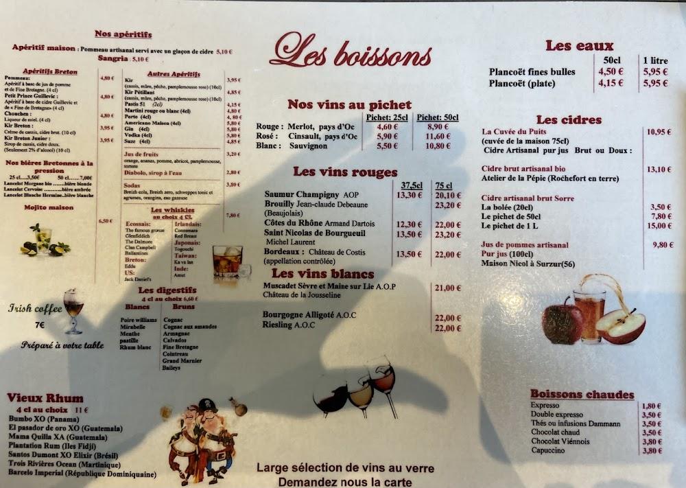Crêperie Grill du Puits - Menu Image 1